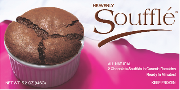 Heavenly Soufflé Chocolate Soufflé box